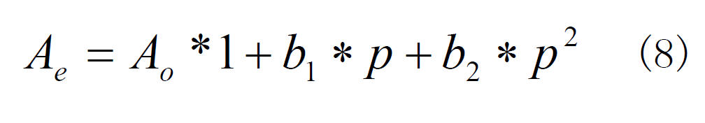 活塞式壓力計彈性形變計算公式